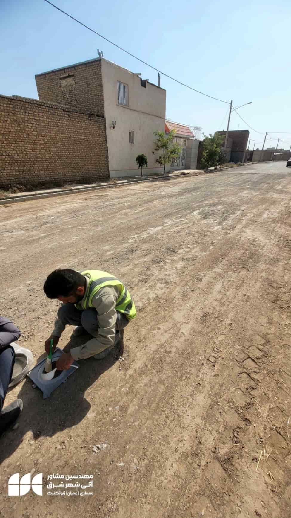پروژه کنترل تراکم بستر راه روستای جیم&zwnj;آباد 4