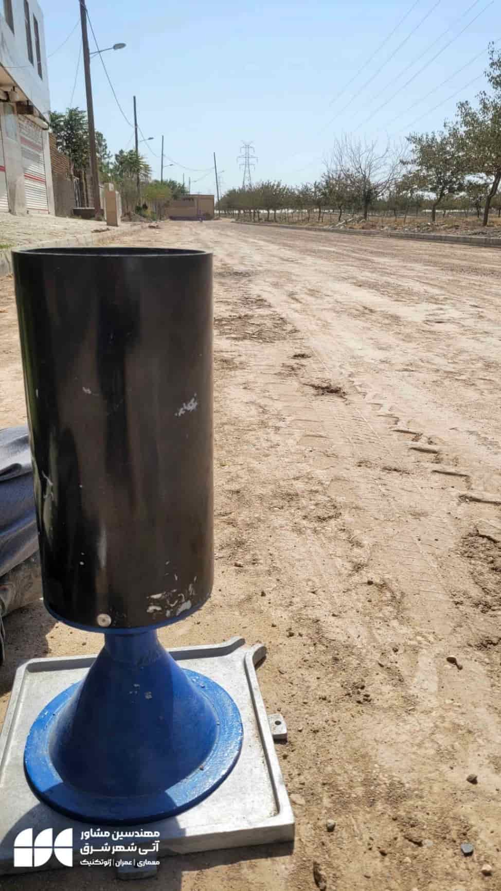 پروژه کنترل تراکم بستر راه روستای جیم&zwnj;آباد 6